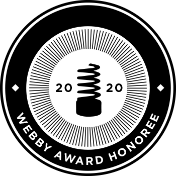Webby Award Honoree 2020.